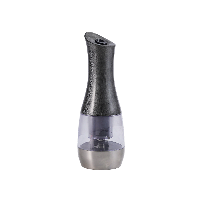 6节AAA电池供电不锈钢胡椒研磨器